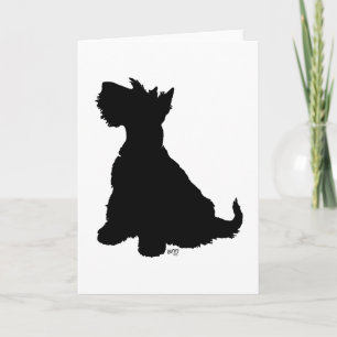 Scottish Terrier Greeting Card