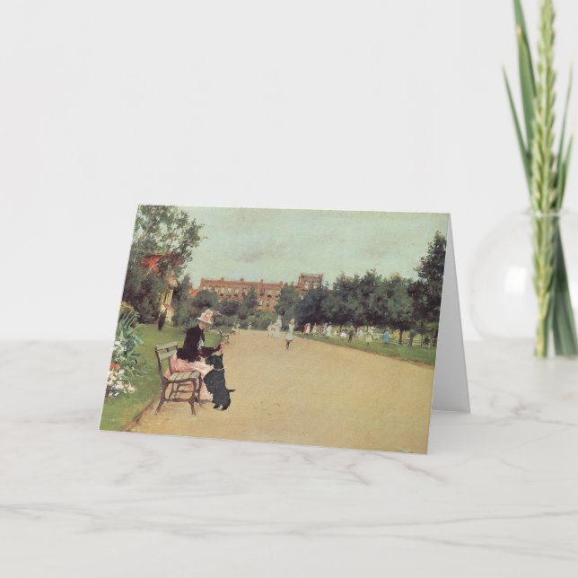 Scottish Terrier Greeting Card (Front)