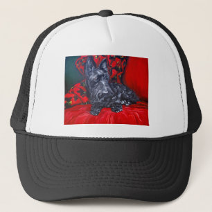Scottish Terrier Haggis Trucker Hat