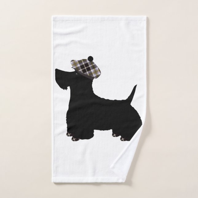 Scottish Terrier Hand Towel (Hand Towel)