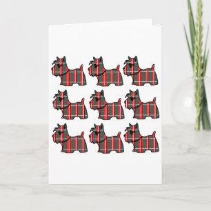 SCOTTISH TERRIER HOLIDAY CARD