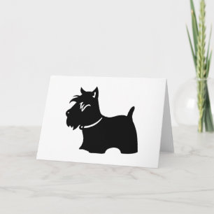 SCOTTISH TERRIER HOLIDAY CARD