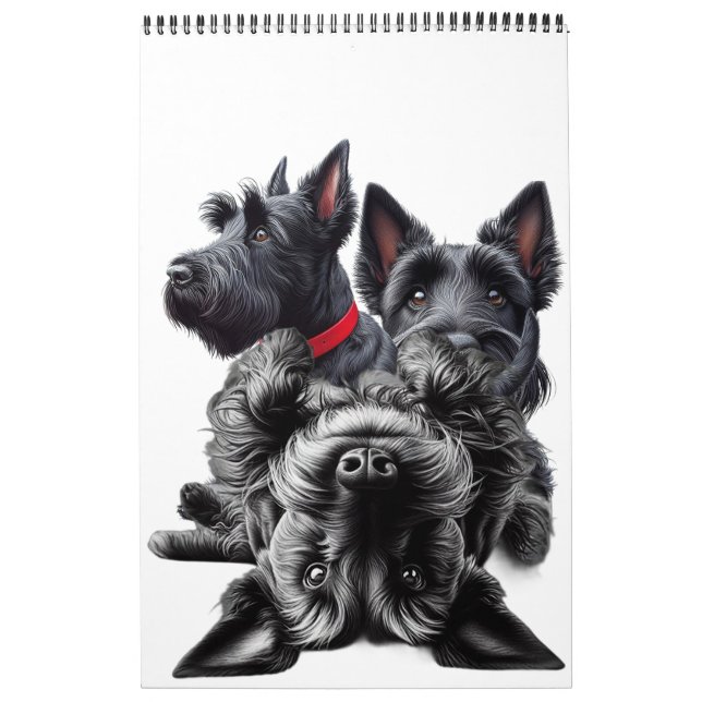 SCOTTISH TERRIER in Calendar (Cover)