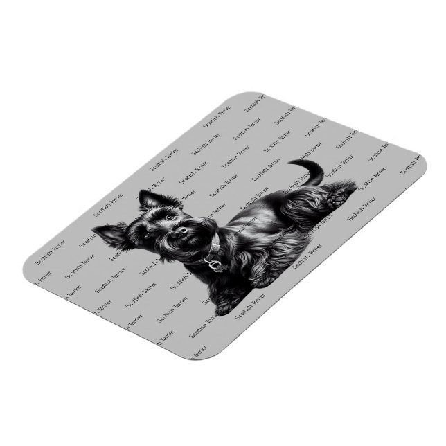 Scottish Terrier in Magnet (Left Side)