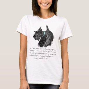 Scottish Terrier Keepsake - MALE Dog T-Shirt