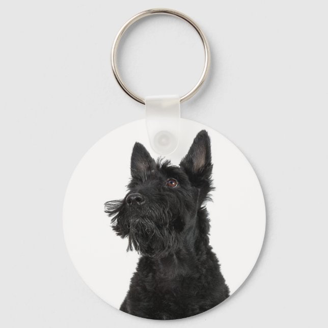 Scottish Terrier Key Ring (Front)