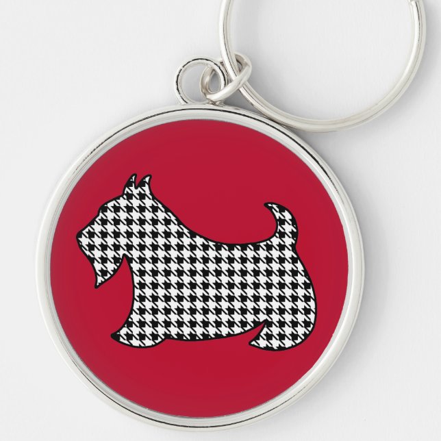 Scottish Terrier Keychain (Front)