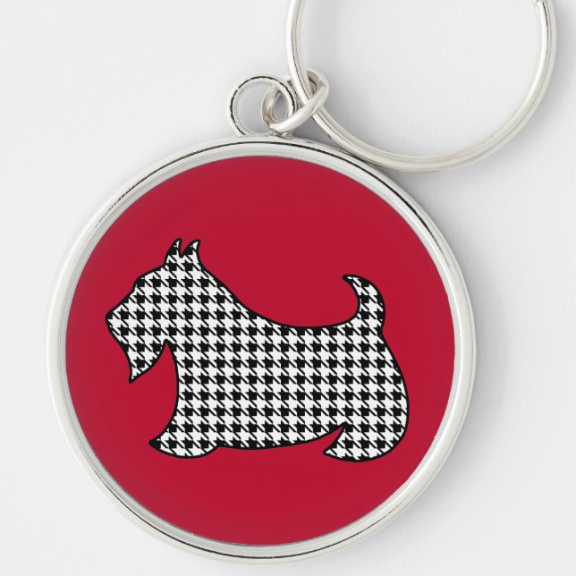 Scottish Terrier Keychain (Front)