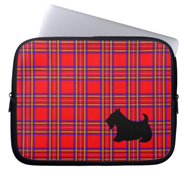 Scottish Terrier Laptop Computer Sleeve Case Gift (Front)