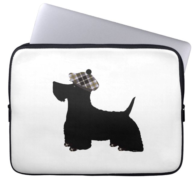 Scottish Terrier Laptop Sleeve (Front)