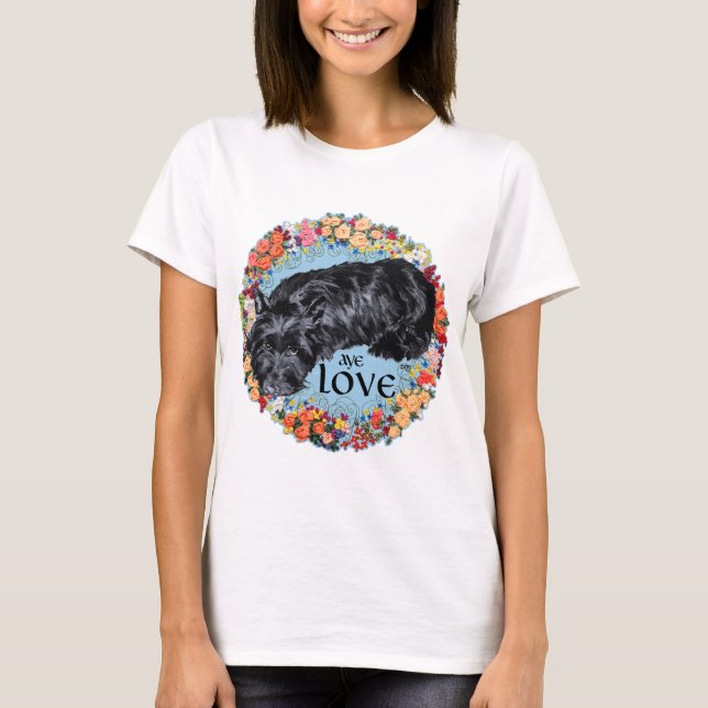 Scottish Terrier Love T-Shirt (Front)