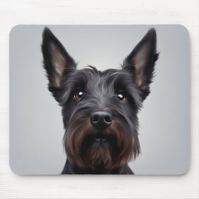 Scottish Terrier Mouse Mat (Front)