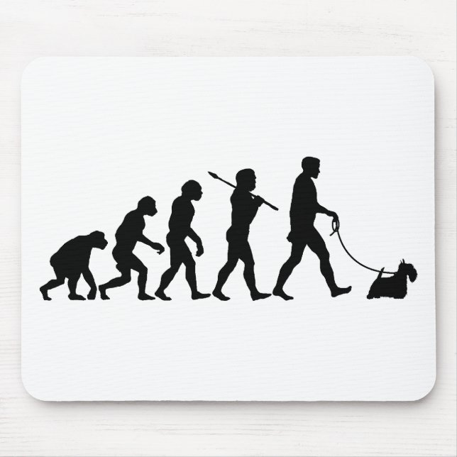 Scottish Terrier Mouse Mat (Front)