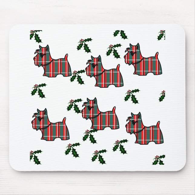 SCOTTISH TERRIER MOUSE MAT (Front)