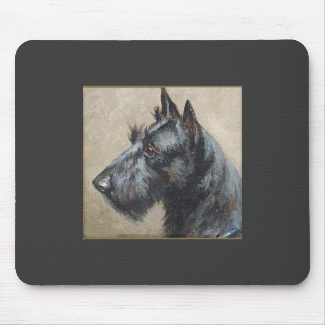scottish terrier mouse pad (Front)
