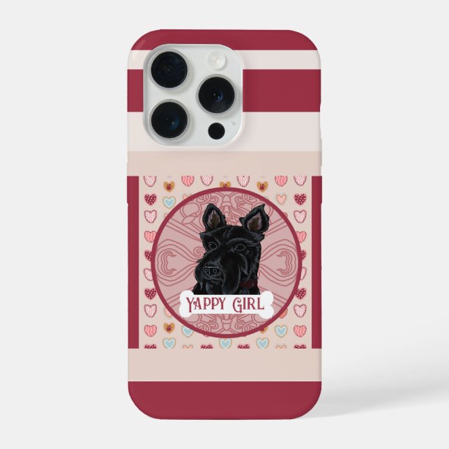 Scottish  Terrier name Heart iPhone 11 Pro Case  (Back)