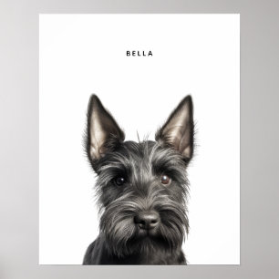Scottish Terrier Personalised Print
