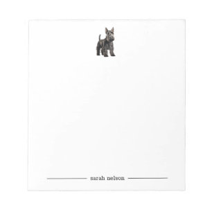Scottish Terrier Personalized Notepad