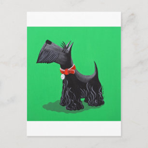 Scottish Terrier Postcard