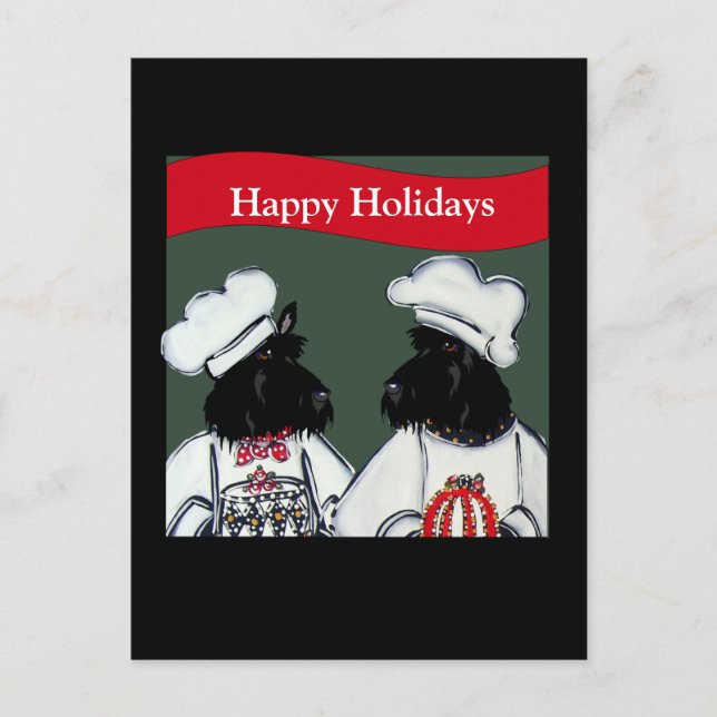 Scottish Terrier Postcard (Front)