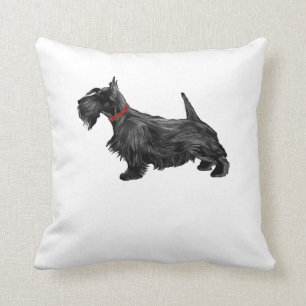 Scottish Terrier Scottie Dog Cushion