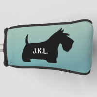 Scottish Terrier Scottie Dog Custom Name Initials