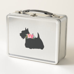 Scottish Terrier Scottie Dog Metal Lunch Box