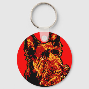 Scottish Terrier (Scottie) Keychain