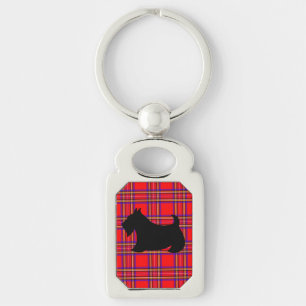 Scottish Terrier Scotty Dog Keyring Gift