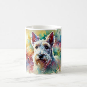 Scottish Terrier Serenity 020924AREF108 - Watercol Coffee Mug