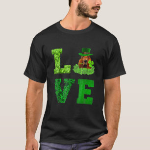 Scottish Terrier Shamrock Paw Clovers St Patrick's T-Shirt