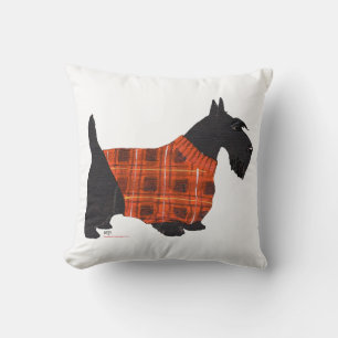 Scottish Terrier Sweater Pillow