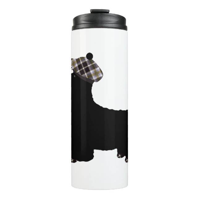 Scottish Terrier Thermal Tumbler (Front)
