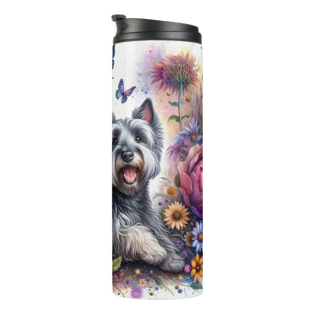 Scottish Terrier  Thermal Tumbler (Rotated Right)