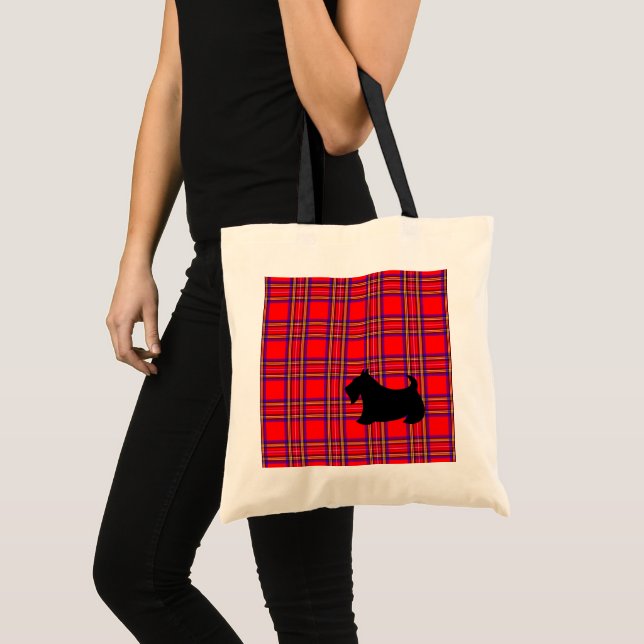 Scottish Terrier Tote Book Bag Gift (Front (Product))