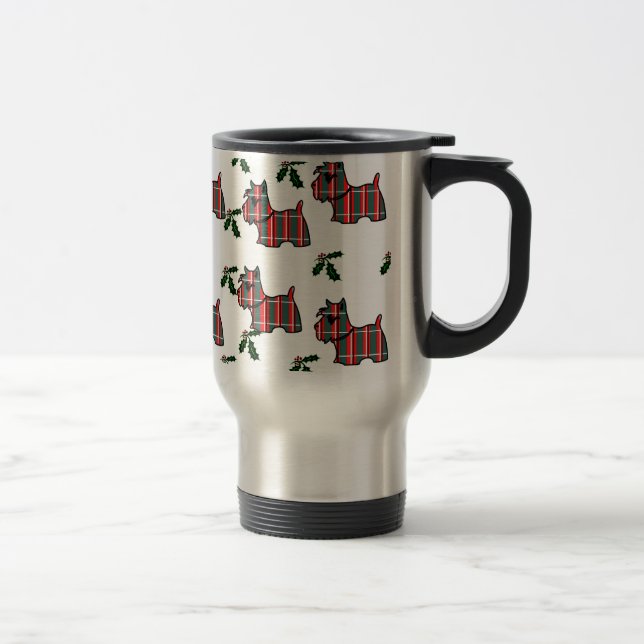 SCOTTISH TERRIER TRAVEL MUG (Right)