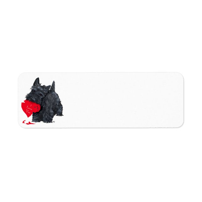 Scottish Terrier Valentine (Front)