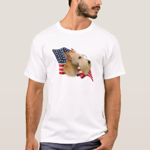 Scottish Terrier (wheaten) Flag T-Shirt