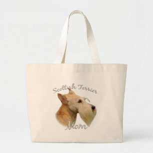 Scottish Terrier (wheaten) Mum 2 Large Tote Bag