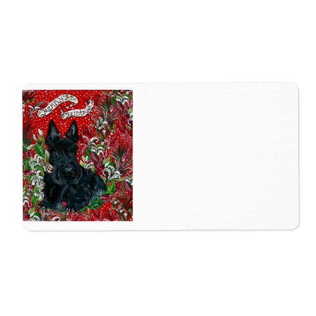 Scottish Terrier Xmas (Front)