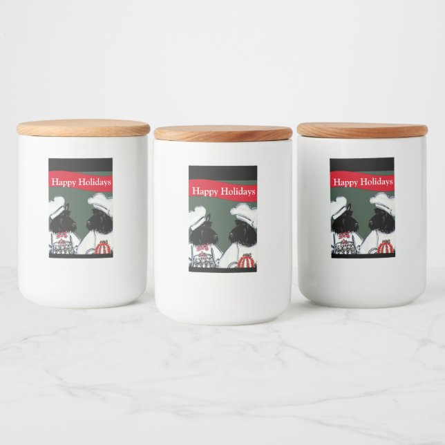 Scottish Terriers     Food Label (Bottles)