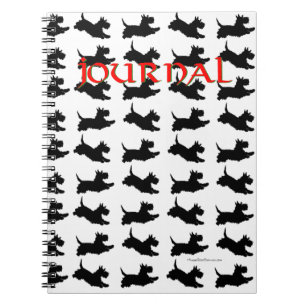 Scottish Terriers Notebook