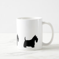 Scottish Terriers Scottie Dog Silhouettes