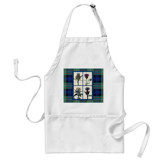 Scottish Thistle apron (Front)