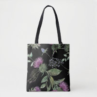 Scottish Thistle Floral Print