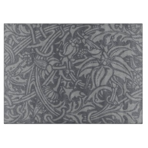 Scottish Thistle Knot William Morris Style Cutting Board