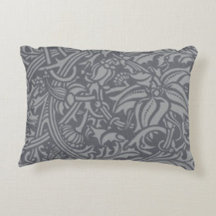 Scottish Thistle Knot William Morris Style Decorative Cushion