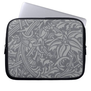 Scottish Thistle Knot William Morris Style Laptop Sleeve