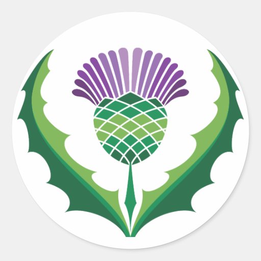 Image of Scottish Thistle Sticker