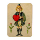 Scottish vintage Valentine and red heart